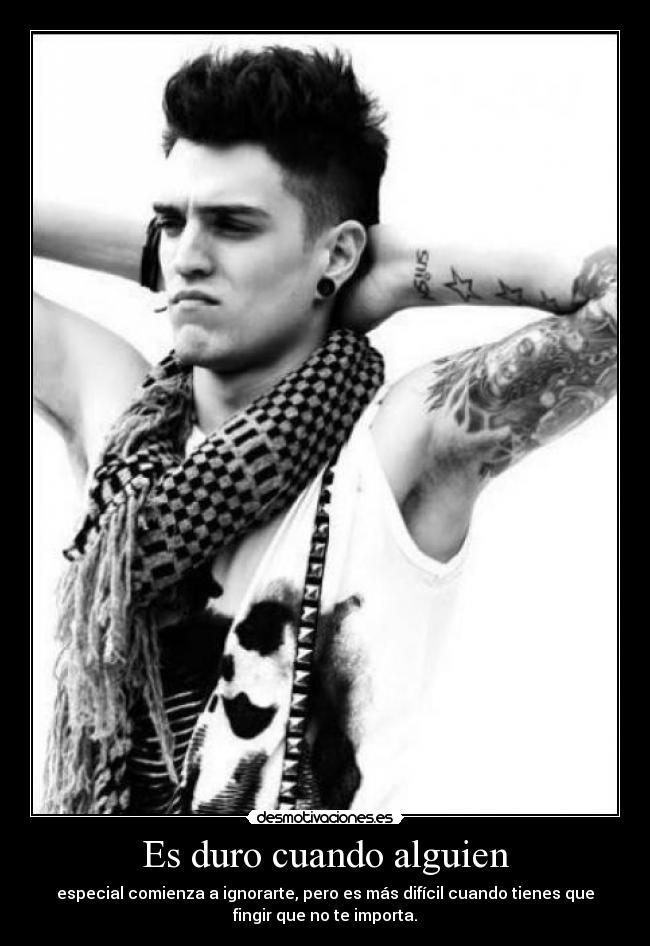 Es duro cuando alguien - 