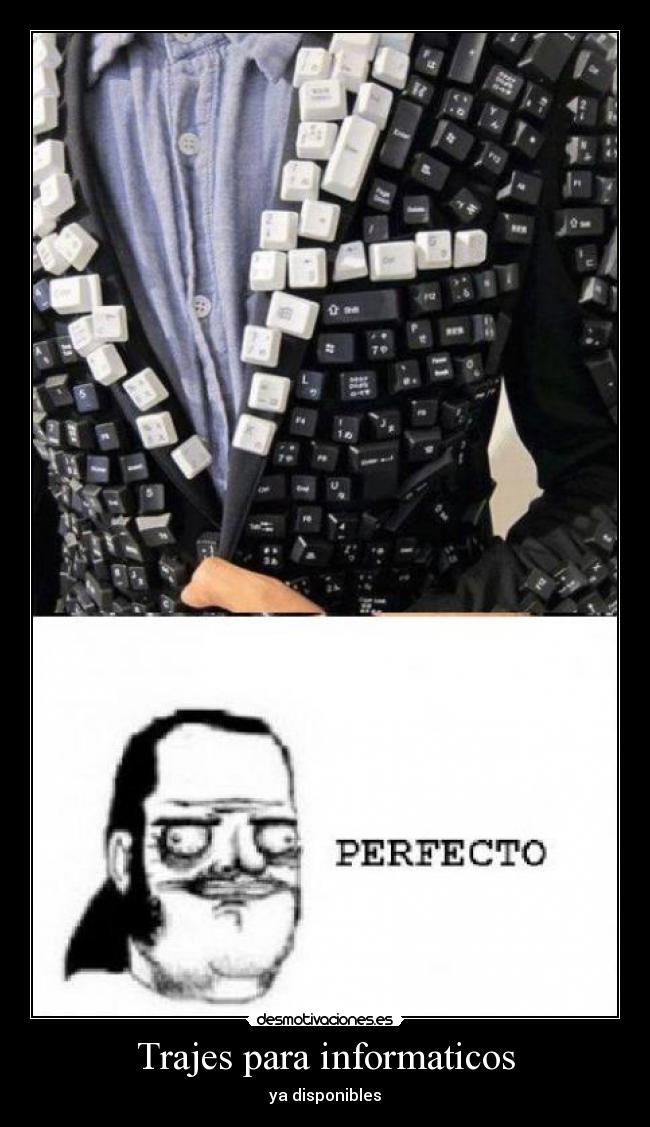 Trajes para informaticos -