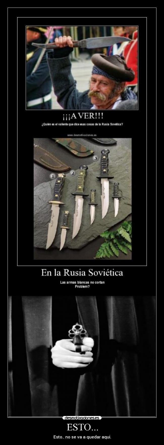 ESTO... - Esto.. no se va a quedar aqui.