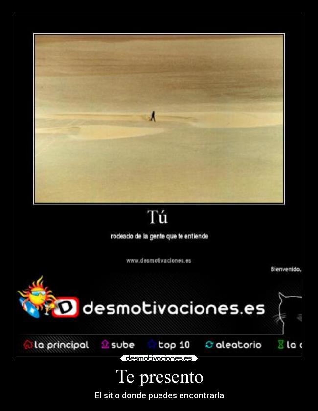 Te presento - El sitio donde puedes encontrarla
