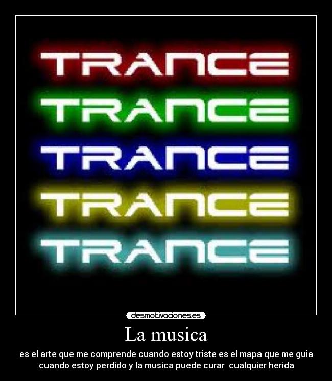 carteles musica trancemusica desmotivaciones