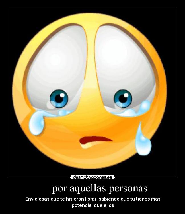 por aquellas personas -