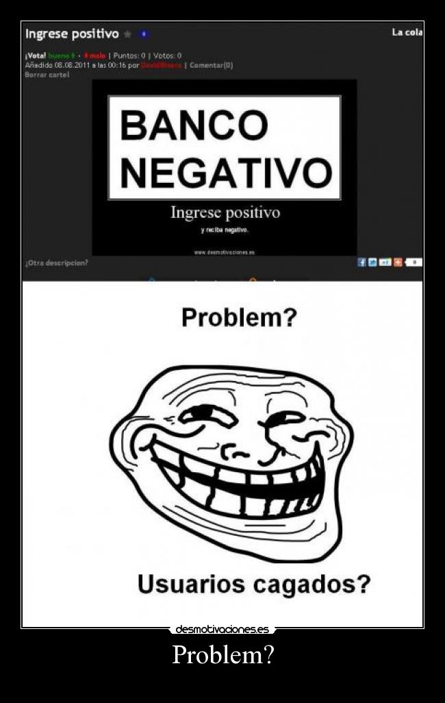 Problem? -