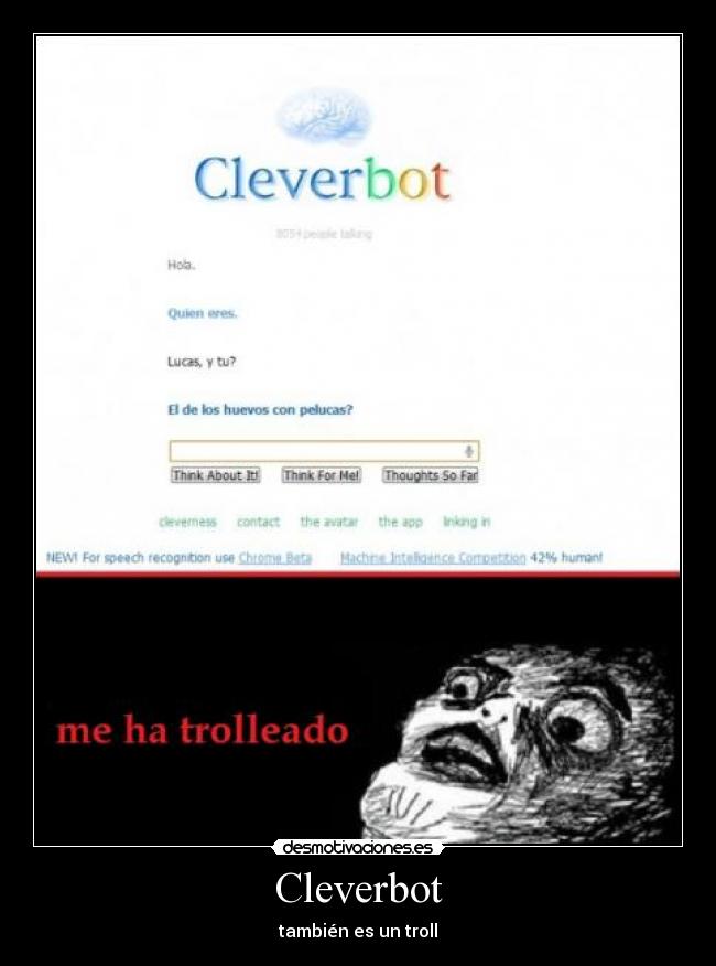 Cleverbot - también es un troll