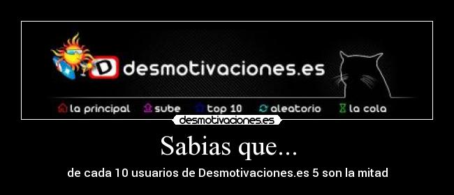 Sabias que... -