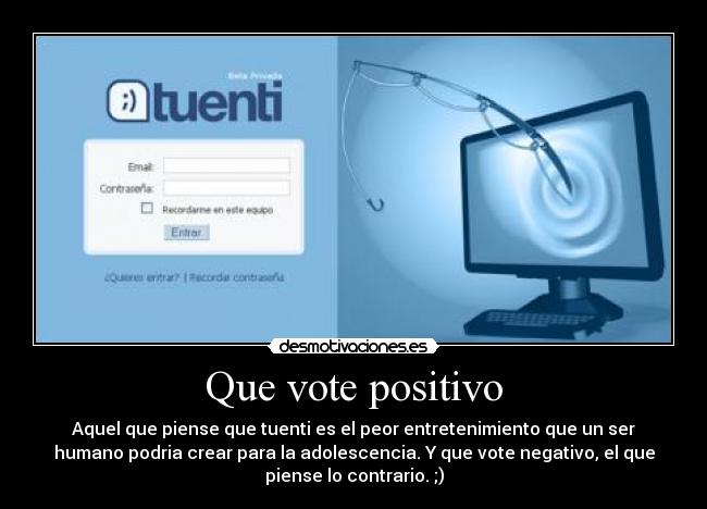 Que vote positivo - 