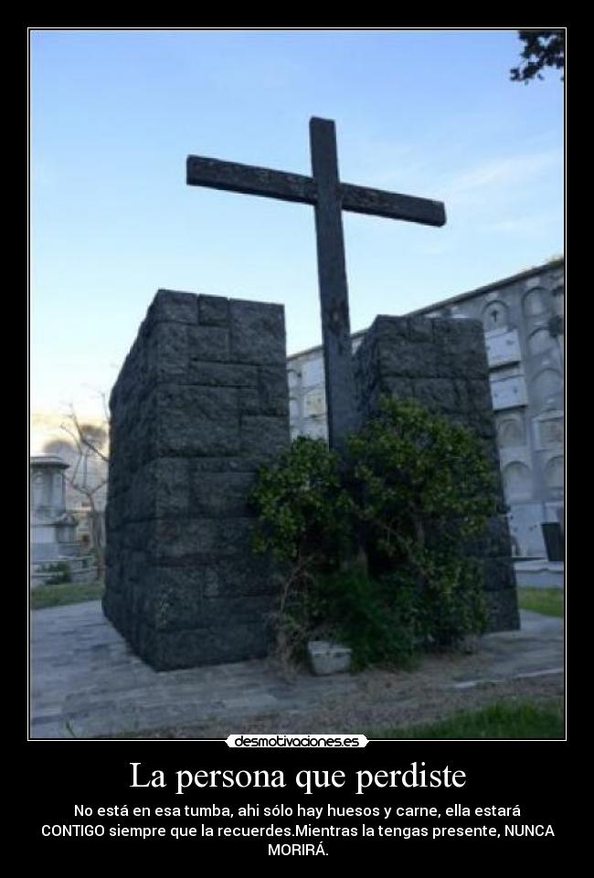 La persona que perdiste - 