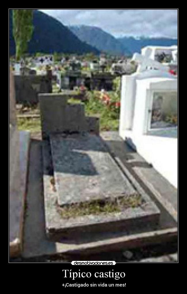 Típico castigo -