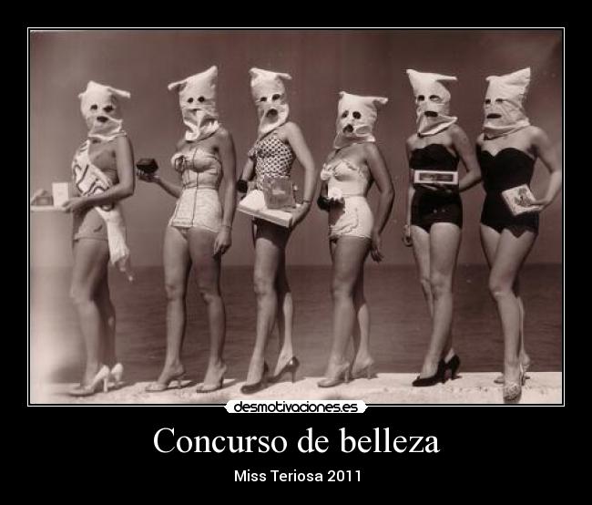 Concurso de belleza - Miss Teriosa 2011