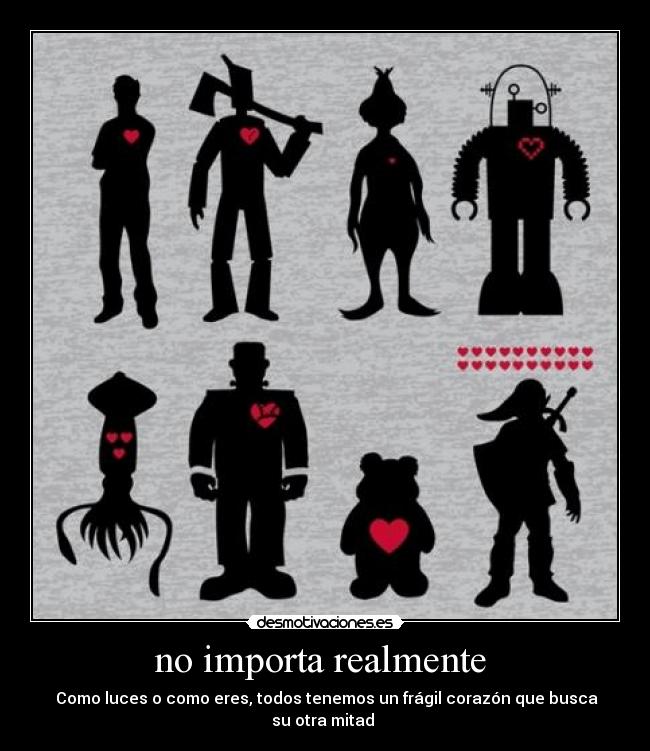 no importa realmente -