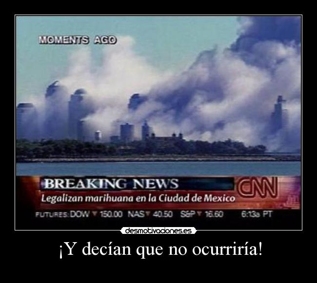 ¡Y decían que no ocurriría! -