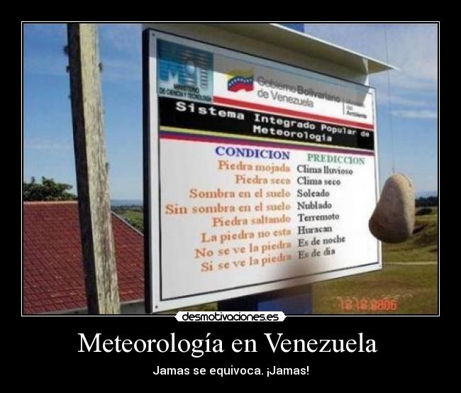 Meteorología en Venezuela  - 