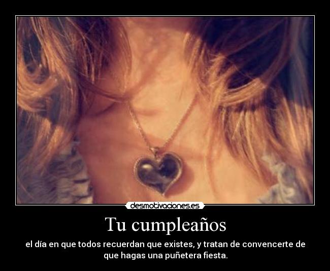 Tu cumpleaños -