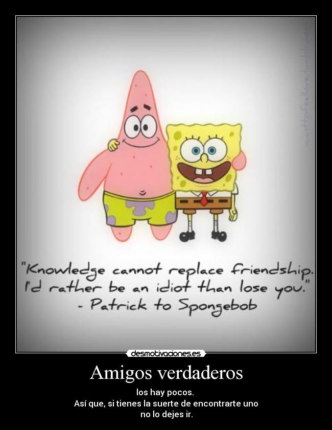 Amigos verdaderos -