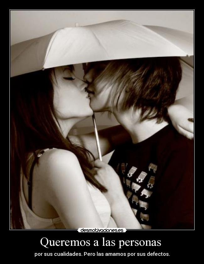 Queremos a las personas -