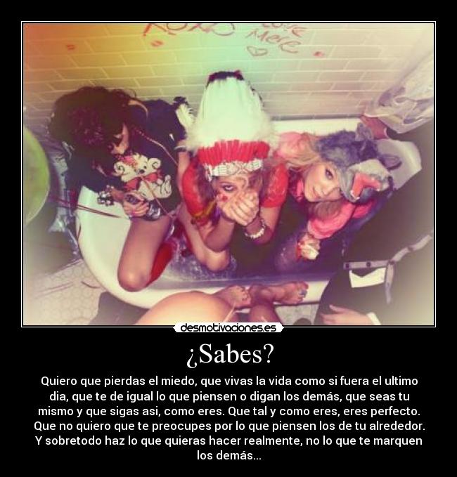 ¿Sabes? - 
