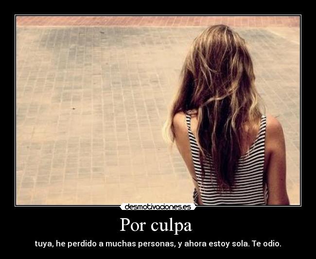 Por culpa  - 