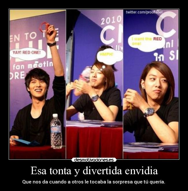 Esa tonta y divertida envidia -