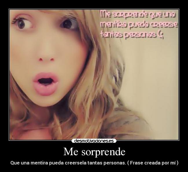 Me sorprende - 