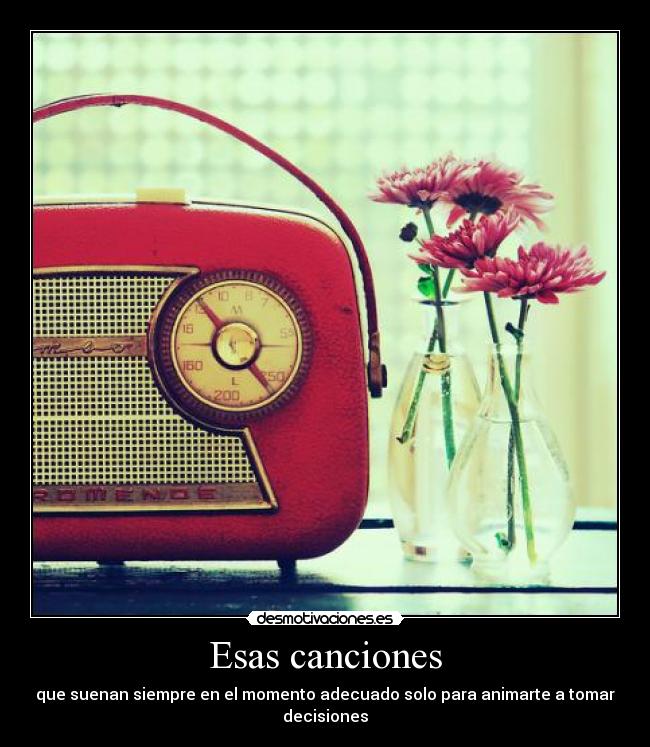 Esas canciones - 