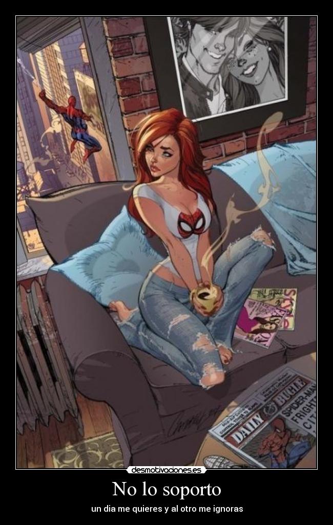 No lo soporto - un dia me quieres y al otro me ignoras