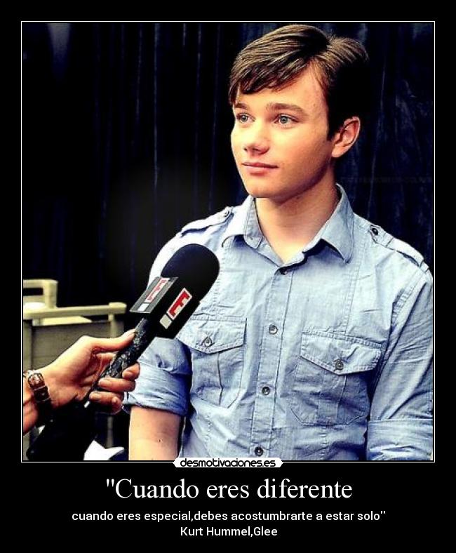 Cuando eres diferente -