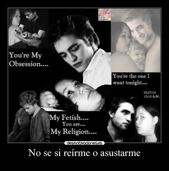 No se si reírme o asustarme -