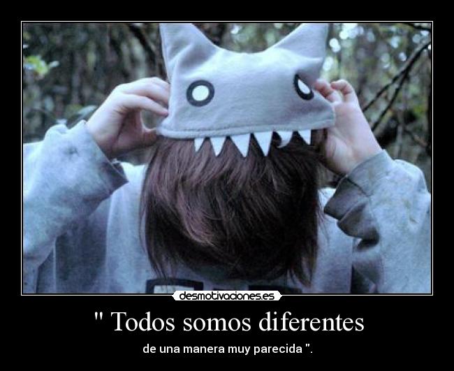 Todos somos diferentes -