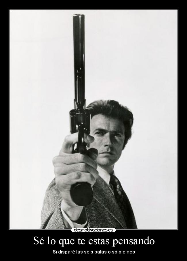 Sé lo que te estas pensando -