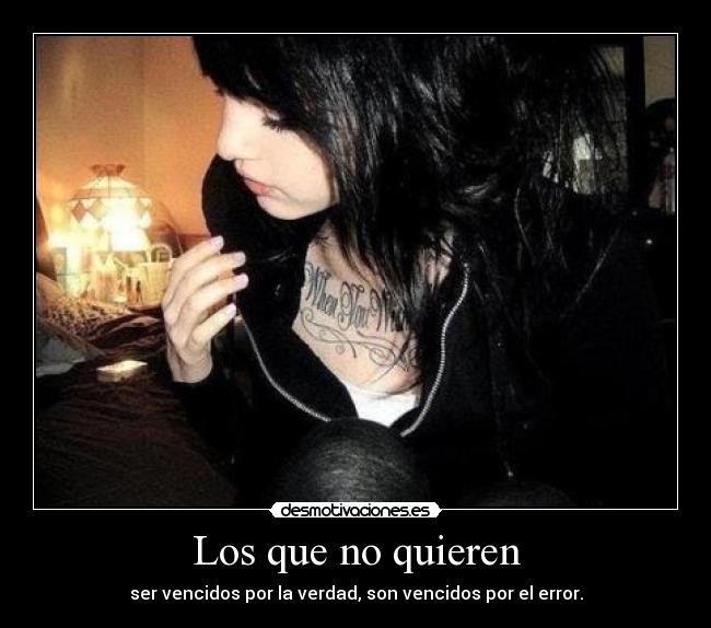 Los que no quieren - 