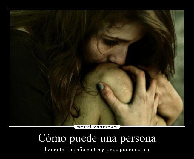 Cómo puede una persona - 
