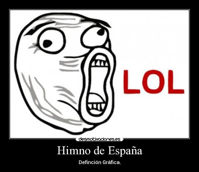 Himno de España - Definción Gráfica.