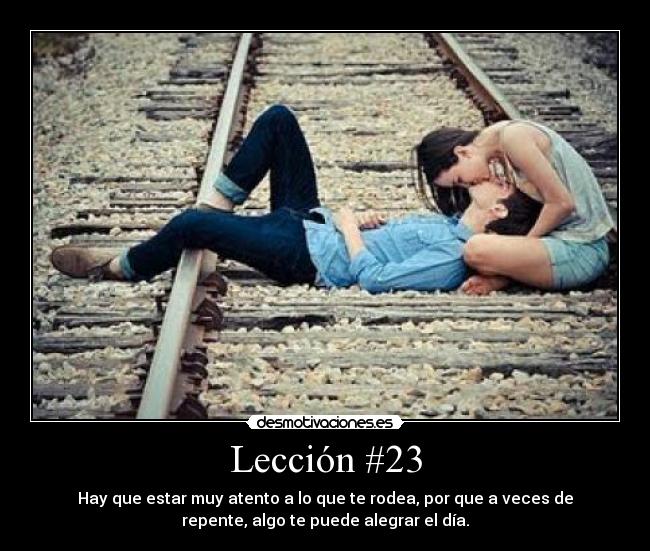 Lección #23 -