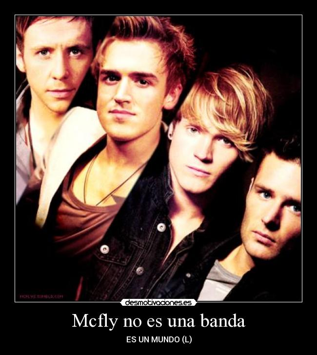 Mcfly no es una banda -