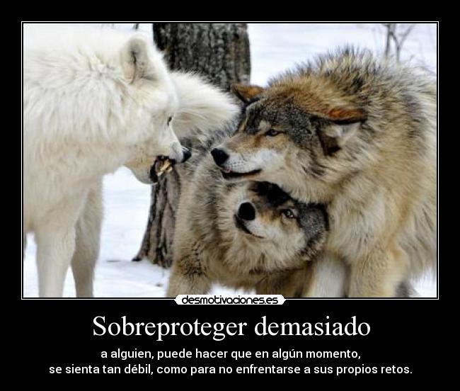 Sobreproteger demasiado -