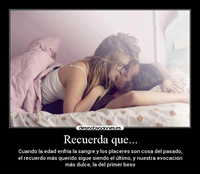 Recuerda que... -
