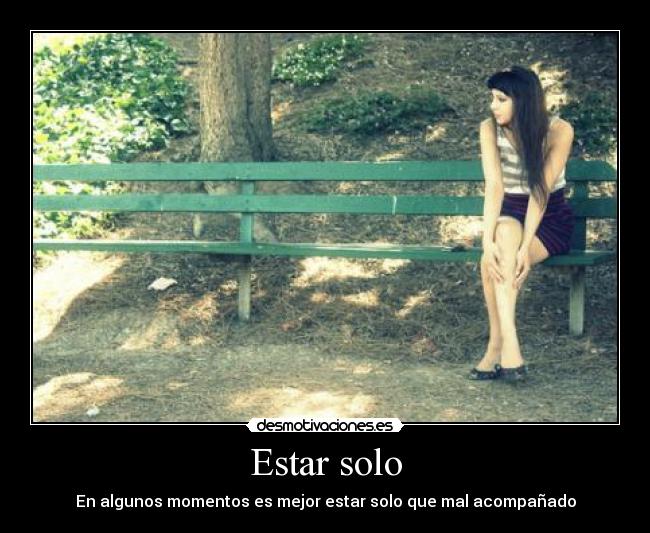 Estar solo - 
