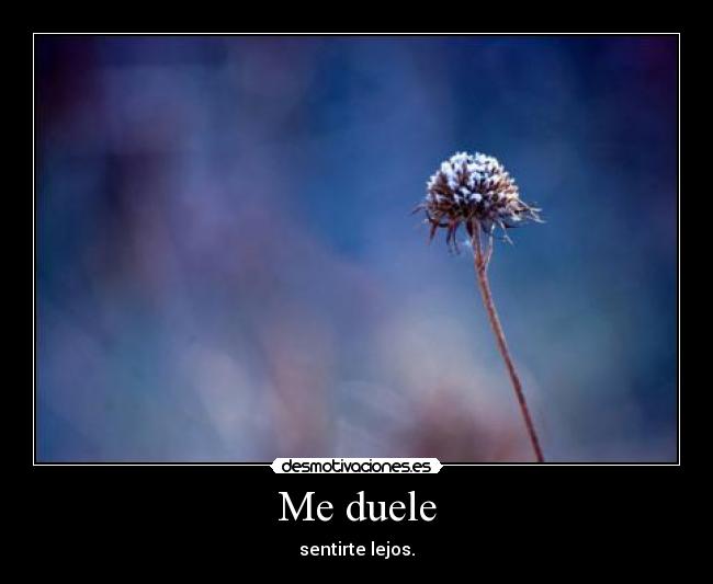 Me duele -