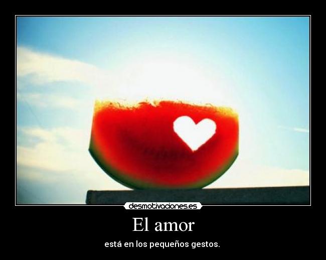 El amor - 