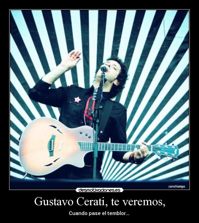 carteles gustavo cerati desmotivaciones