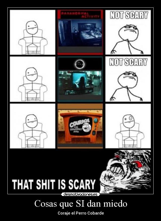 Cosas que SI dan miedo - Coraje el Perro Cobarde