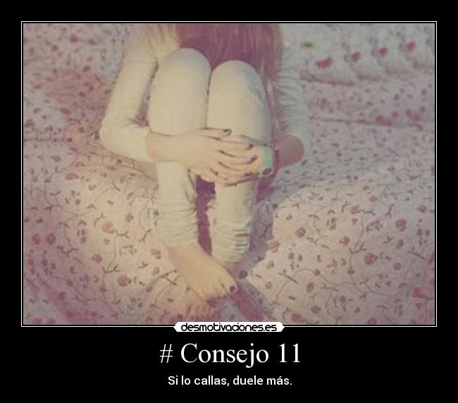 # Consejo 11 -