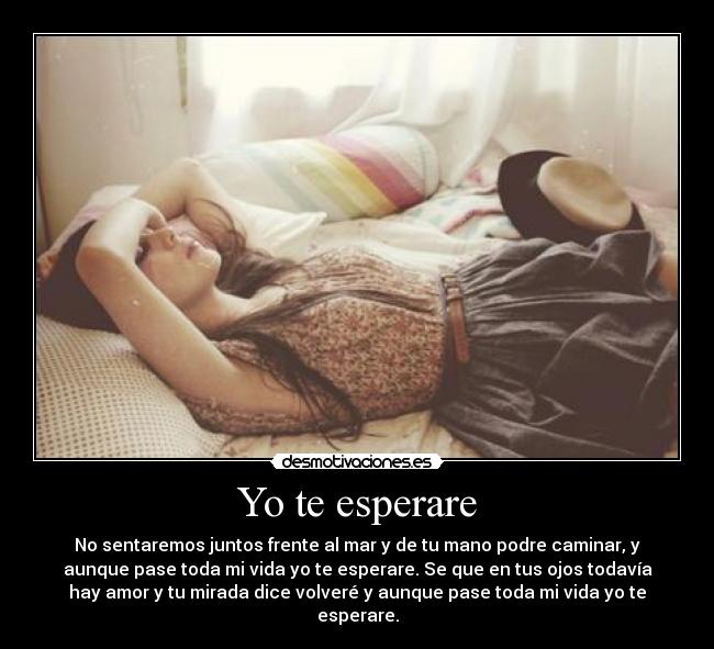 Yo te esperare - 