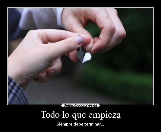 Todo lo que empieza -