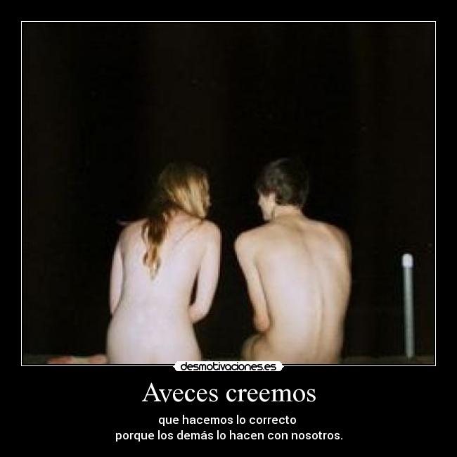 Aveces creemos - 