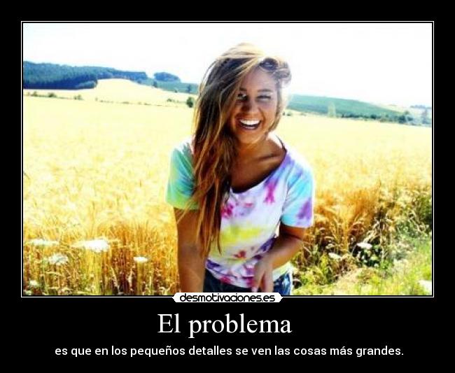 El problema  - 