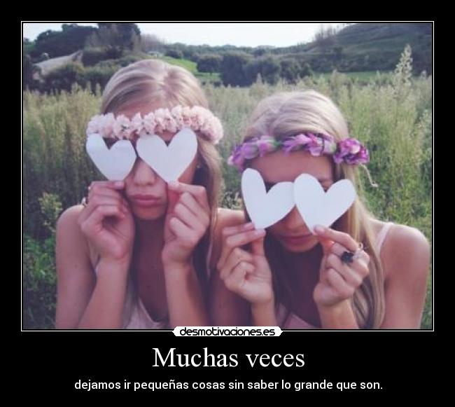Muchas veces -