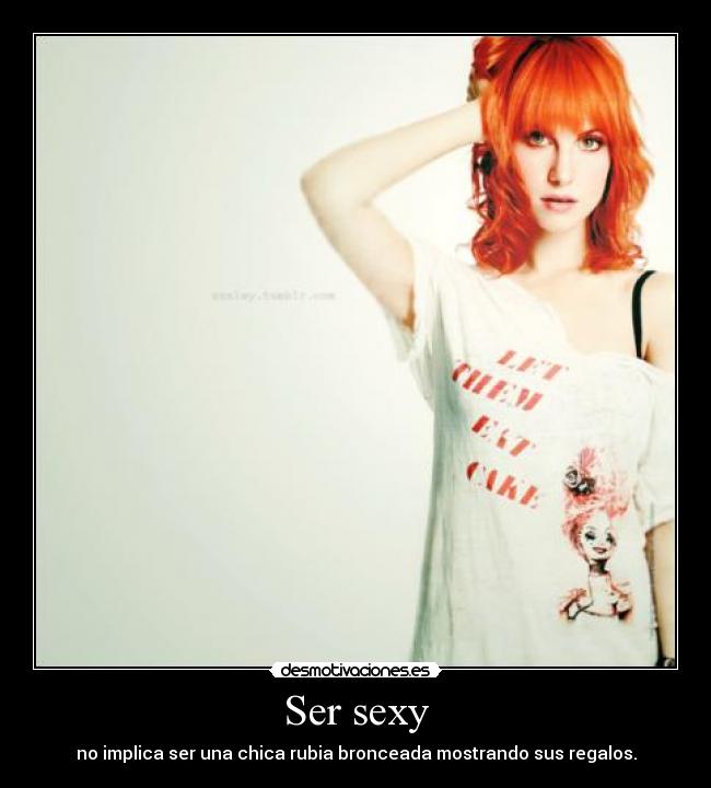 Ser sexy - 