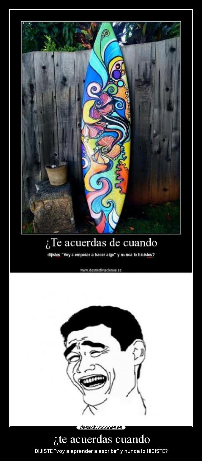 ¿te acuerdas cuando - 