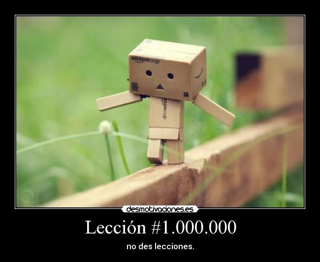 Lección #1.000.000 - 